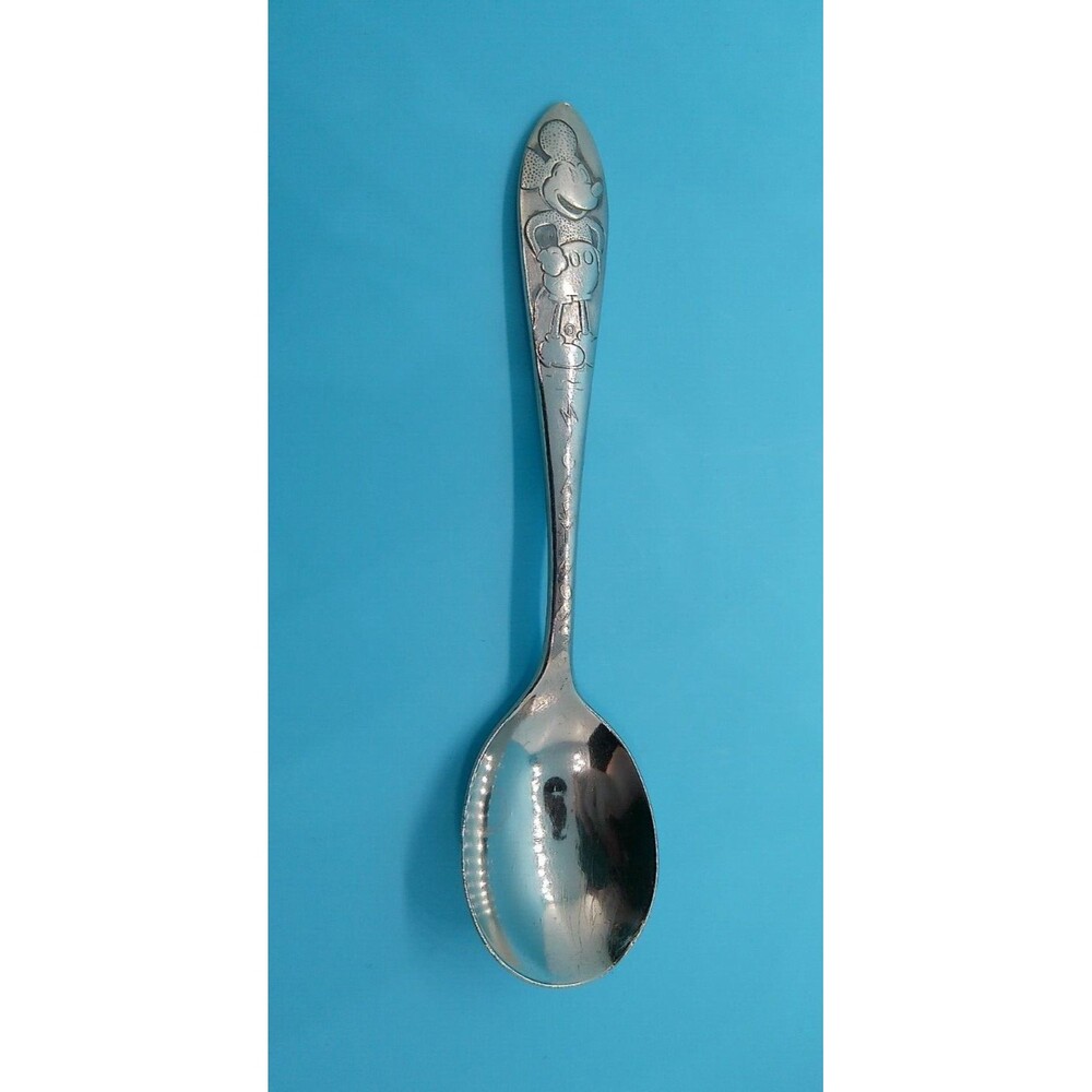 Disney - Branford 1930s - Mickey Mouse Silver-plated Spoon